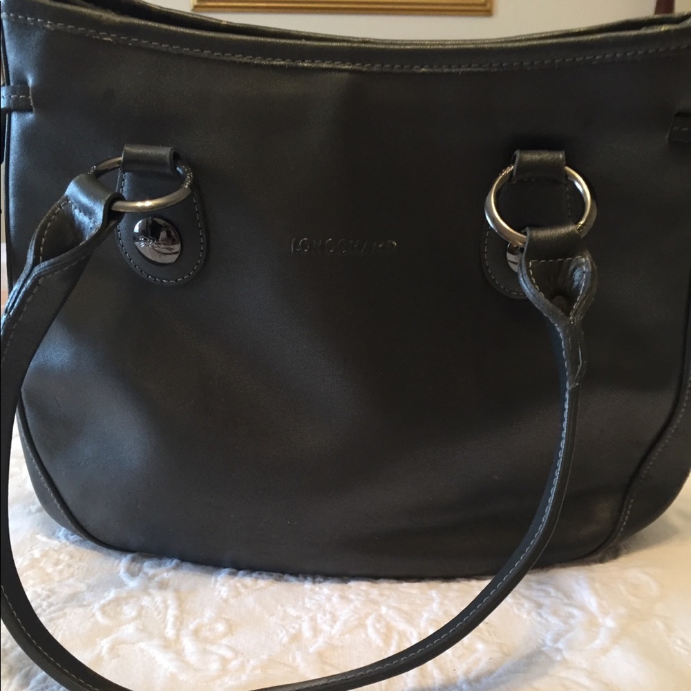 Longchamp leather purse